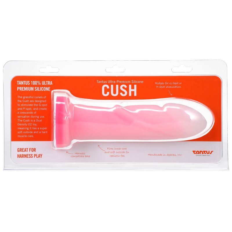 Cush Dual Density Dildo Rose Quartz