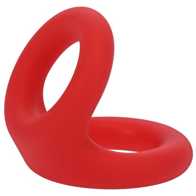 Uplift Silicone Cock Ring Crimson