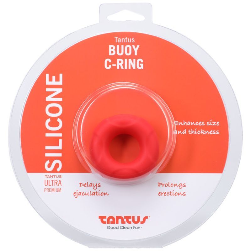 Buoy C-Ring Medium Crimson