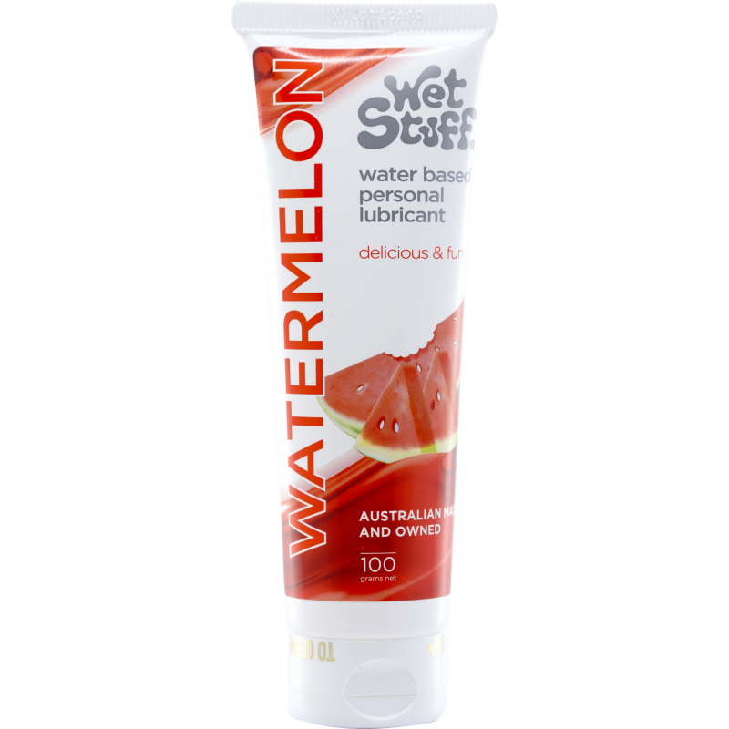 Wet Stuff Watermelon Water Based Flavoured Lubricant 100g Tube