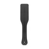 Faux Leather Paddle Black