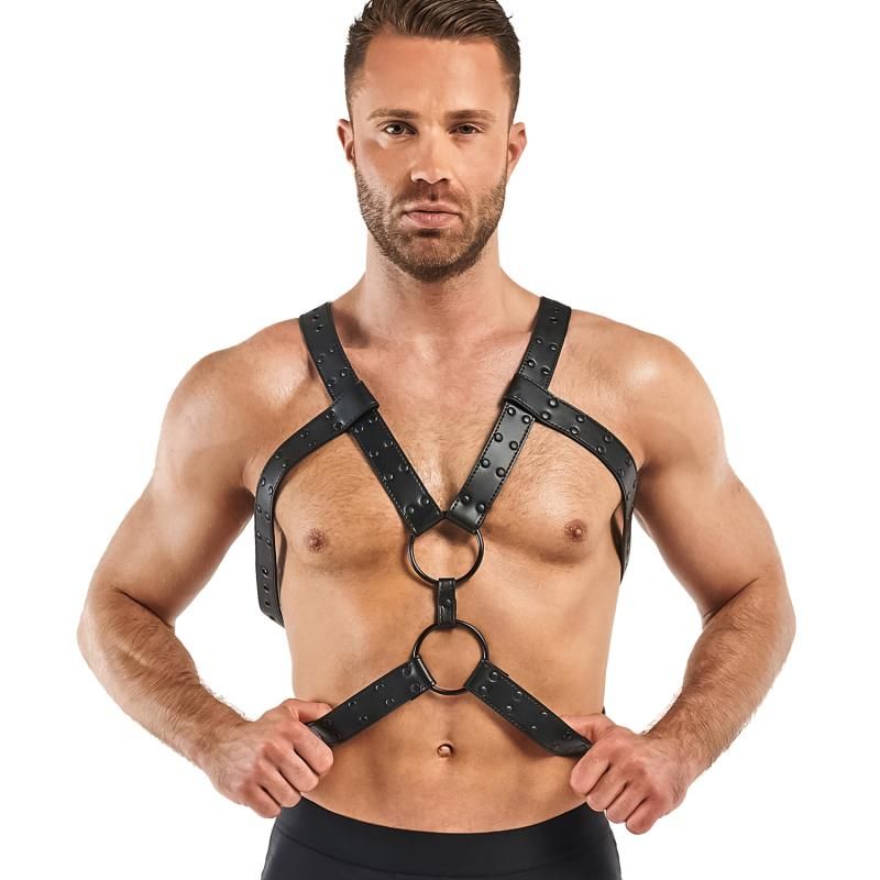 Rocco Bondage Harness Black