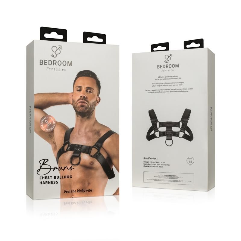 Bruno Bondage Harness Black