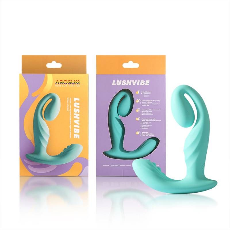 LushVibe Wearable Sprout-Shaped Unisex Vibrator