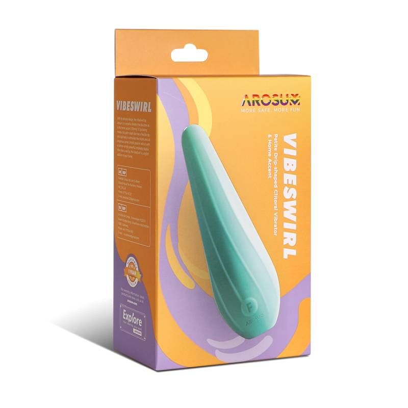 VibeSwirl Drip Shape Rechargeable Vibrator