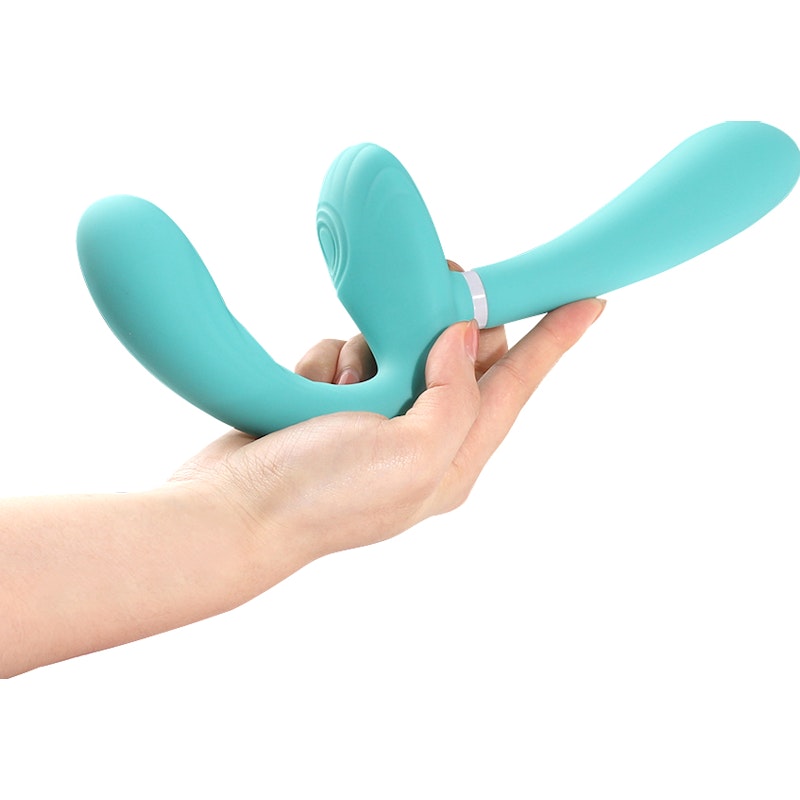 Sapphi Detachable Strapless Strap-on Double Vibrator