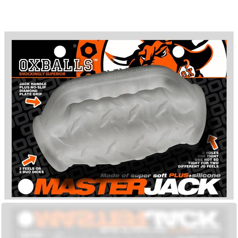 Masterjack Double Penetration JO Clear Ice