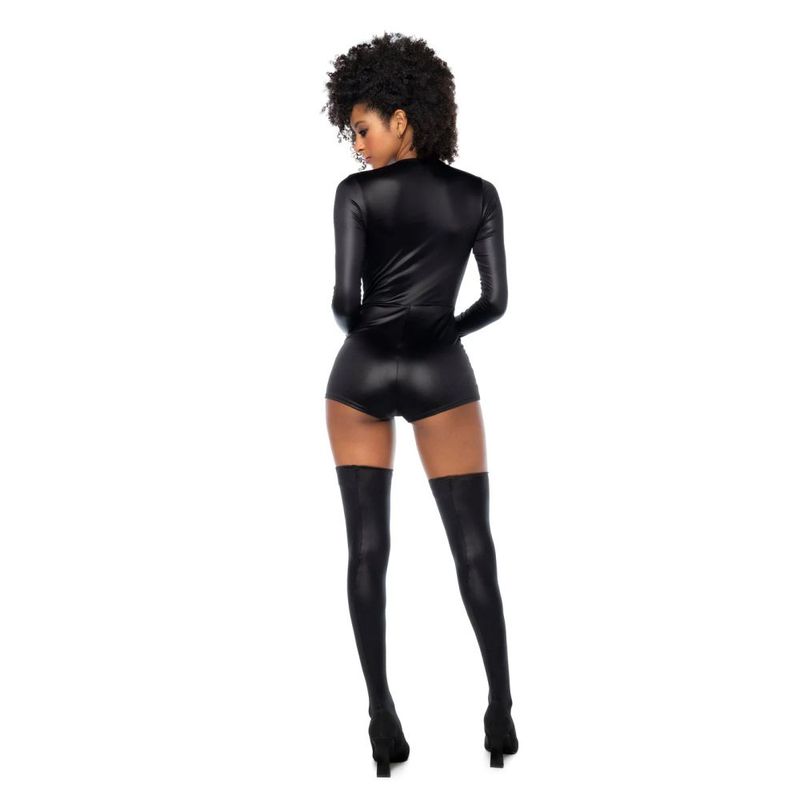 Sultry Swat Officer 2 Pc-60035-BLK-S/M