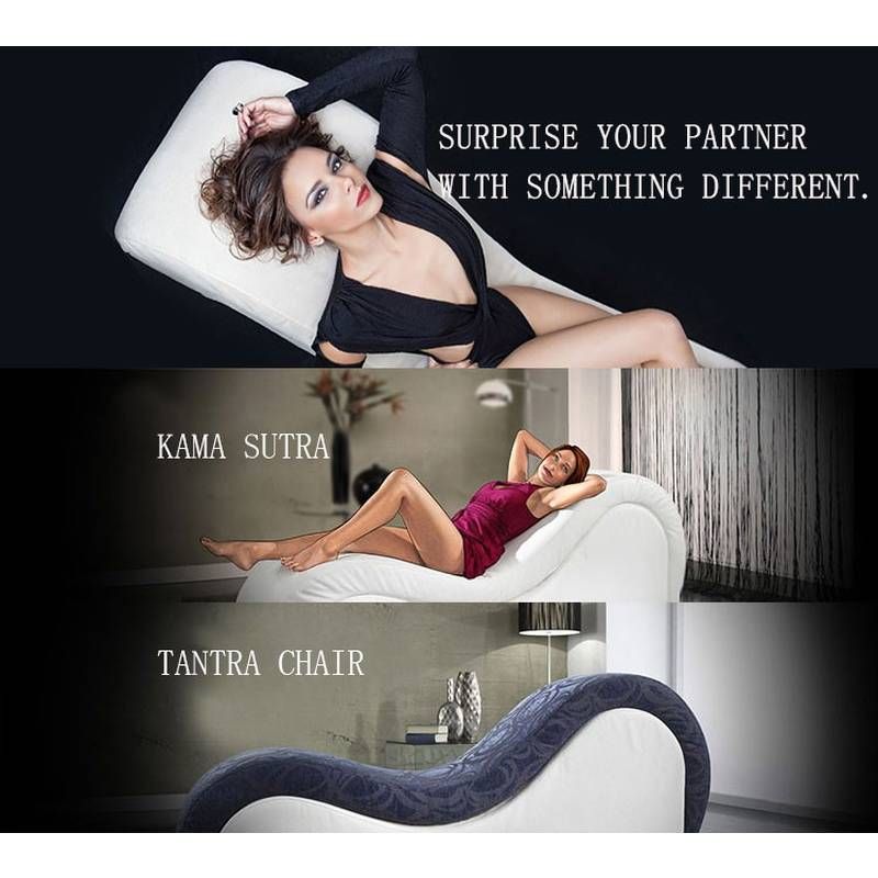 Kama Sutra Mebon Chaise Love Lounge Brown