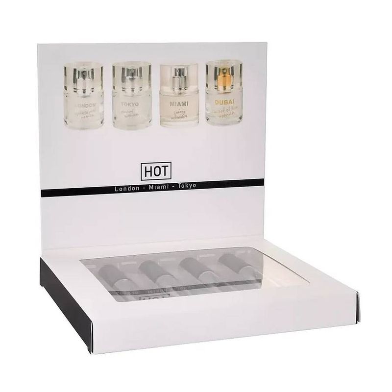 HOT Pheromone Perfume Box Women - 4 x 5ml-55400