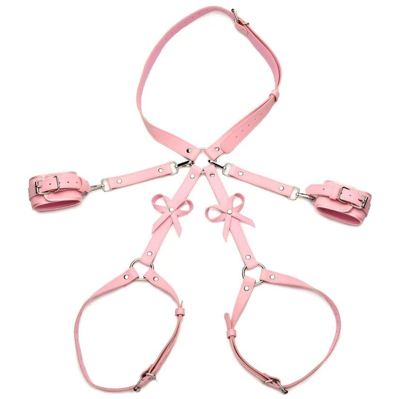 Bondage Harness with Bows M/L-AH089-M/L