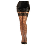 Dreamgirl Fence Net Thigh High Black-0115-BLK-O/S