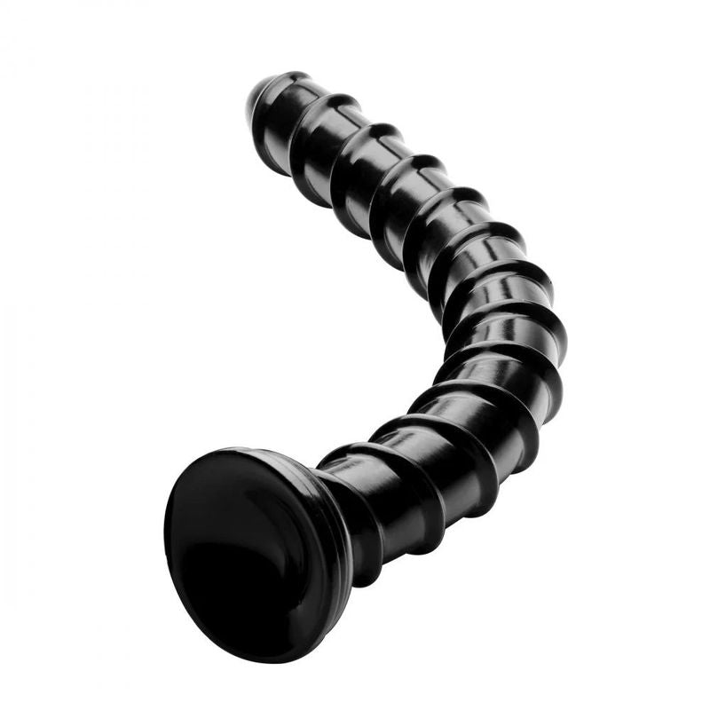Hosed 18in Swirl Thick Anal Snake-AF550
