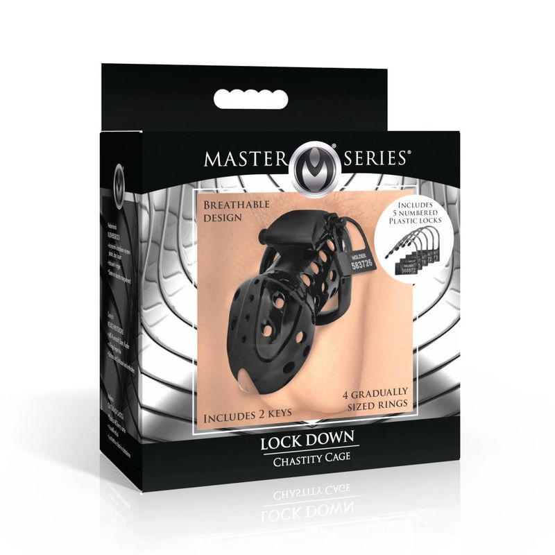Lock Down Chastity Cage-AH599