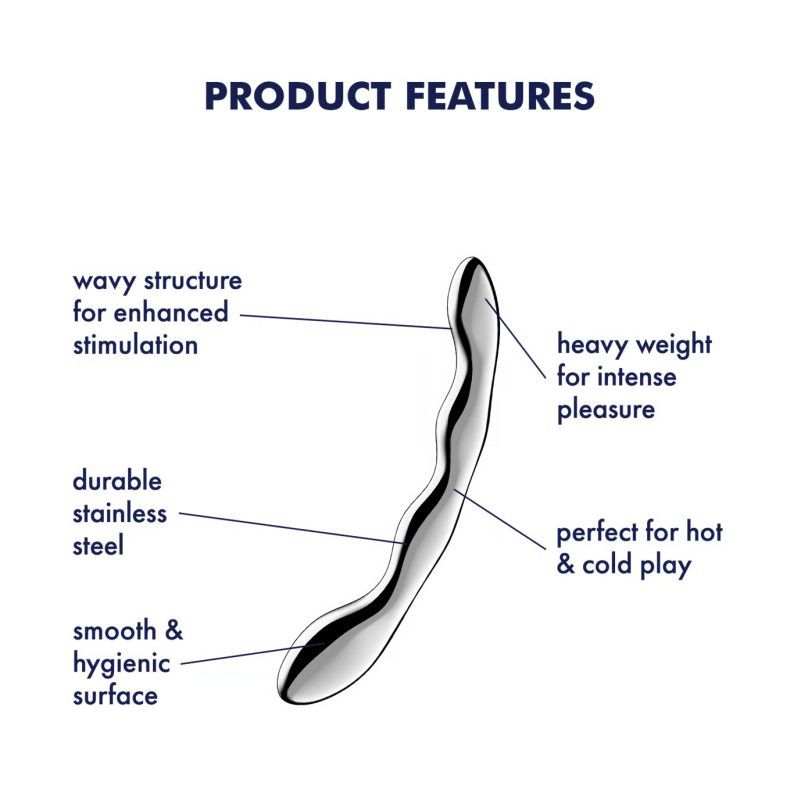 Satisfyer Cosmic Crest 2 Metal Dildo-4066974