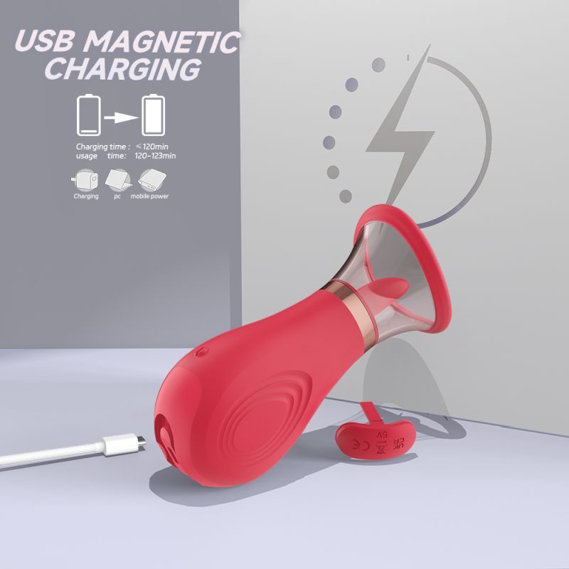 3-in-1 Sucking Licking Tickling Stimulator-SHD-S552