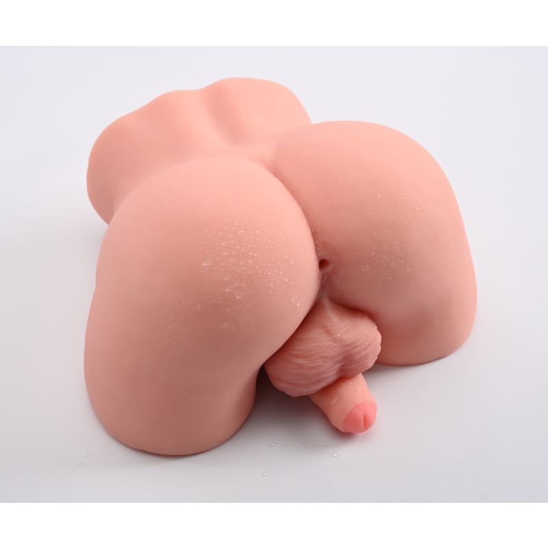 Lorenzo Male Torso with Cock and Balls-LJ-3161