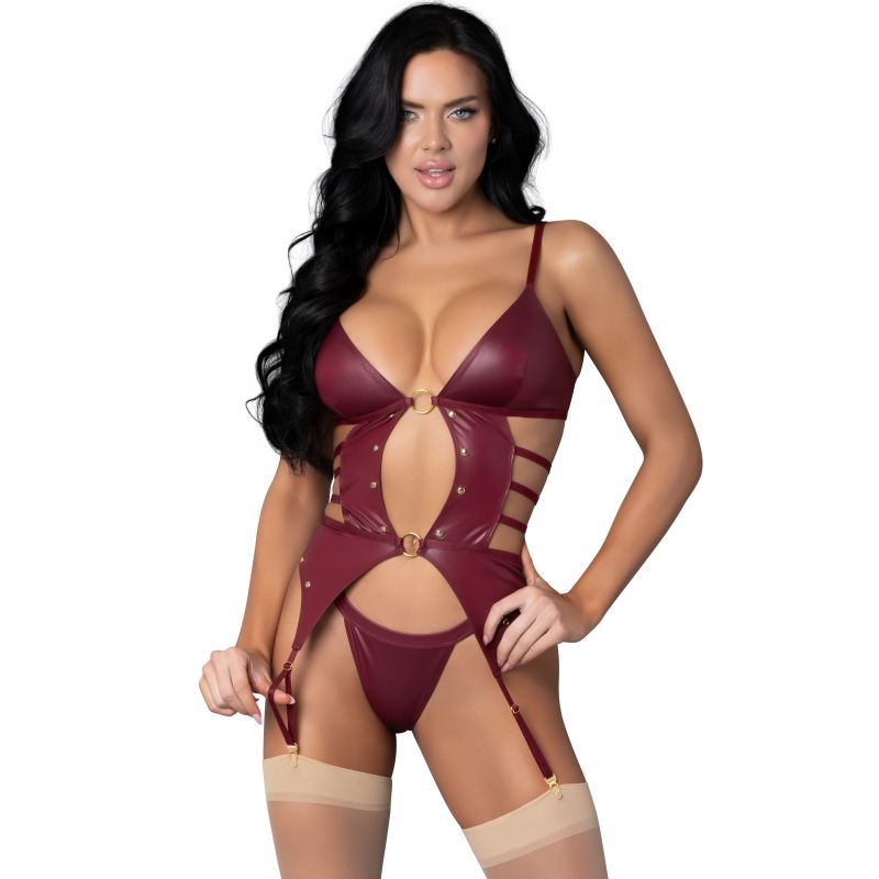 Lust Collection: Open-Front Basque with Garters