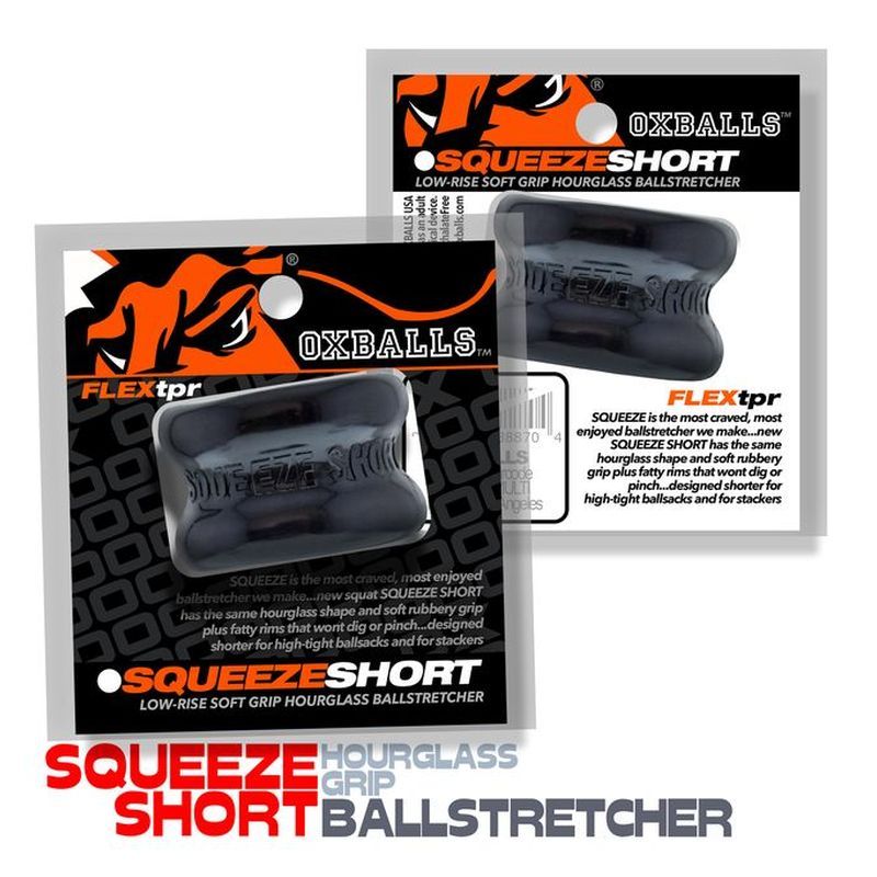 Squeeze Short Ballstretcher Black-OX-3208-BLK