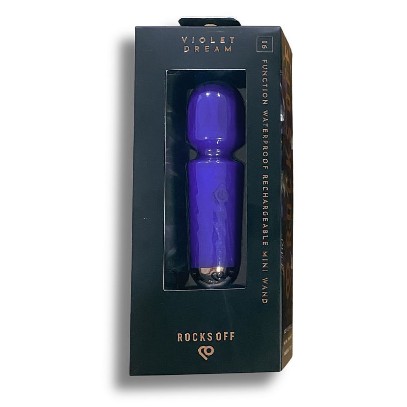 Rechargeable Mini Wand Violet Dream-16MWVDPP