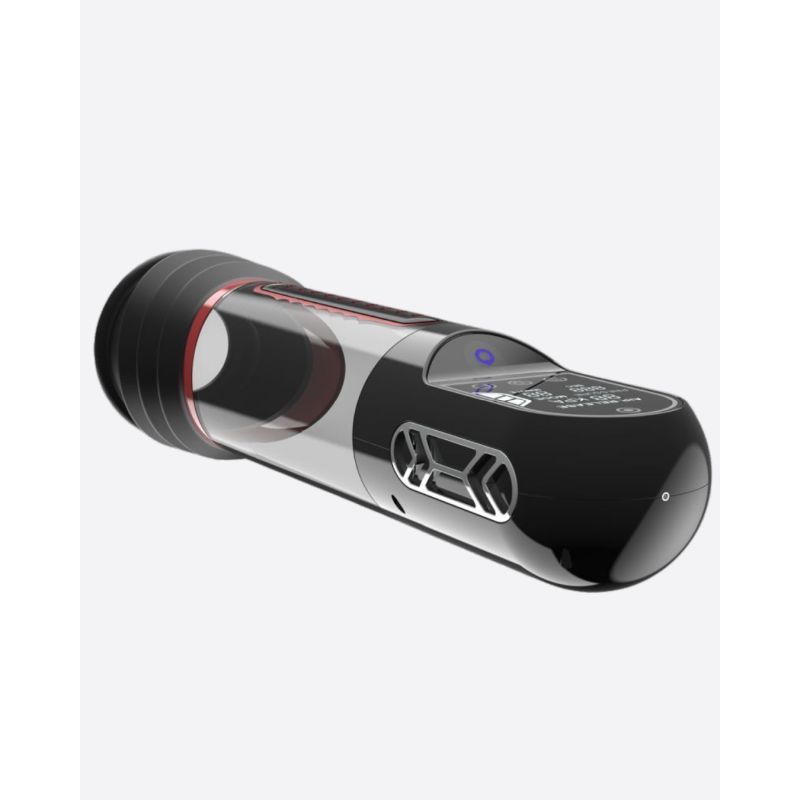 ISP90 Curve Infrared Automatic Penis Pump Red-PPP9990-RED