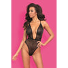 Midnight Spark Mesh Teddy-10339-BLK-S/M