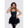 Glossy Elisia Noir Wetlook Dress-955061-L