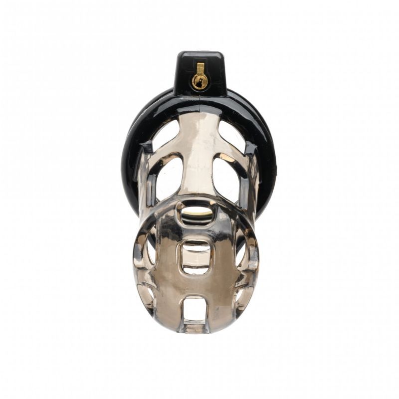 Gladiator Size 1 Soft Cock Cage with Pussification Plug-SF-23812M