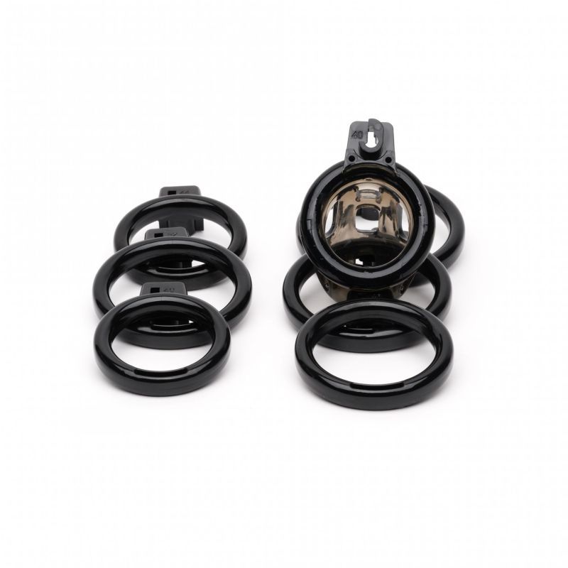 Gladiator Size 1 Soft Cock Cage with Pussification Plug-SF-23812M