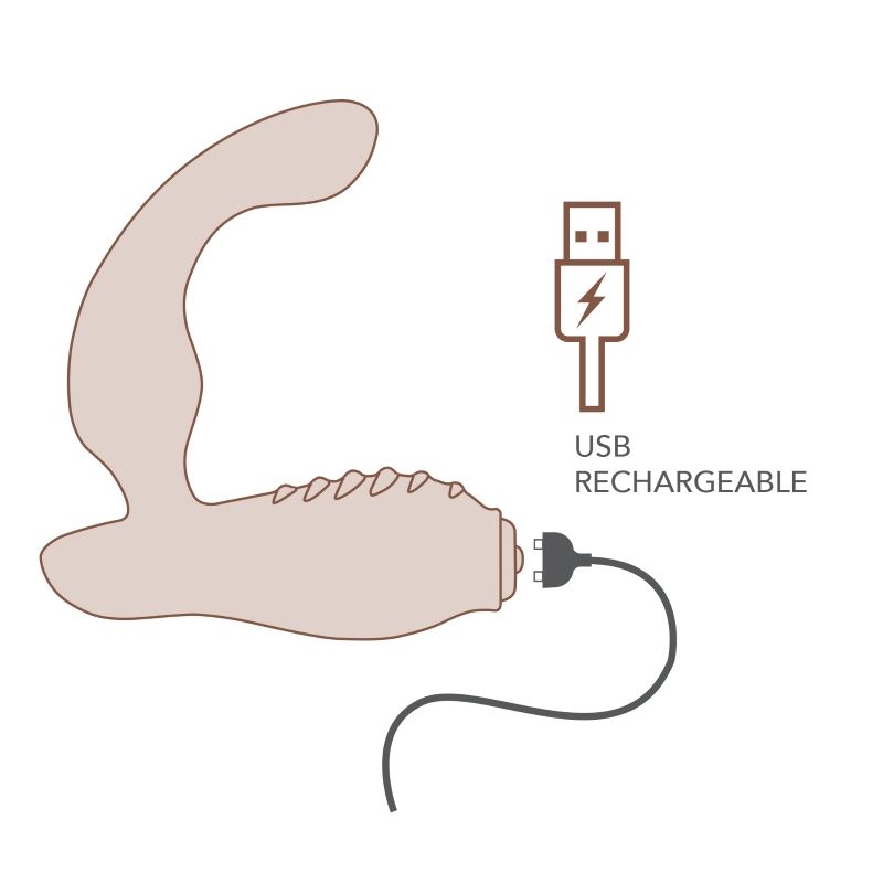 Nova Sovereign Smooth P Spot Vibrator Purple-16SOVEREIGNBU