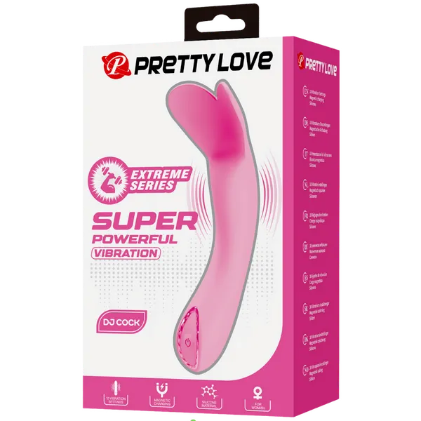 Rechargeable DJ Cock (Pink)-BW-500078