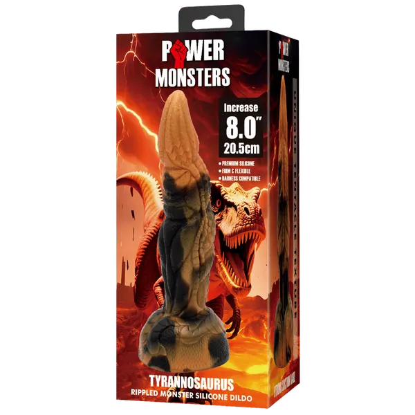 Tyrannosaurus 8" (Blown/Cream)-BW-008157