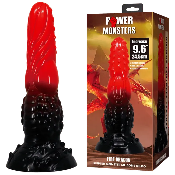 Fire Dragon 9.6" (Red/Black)-BW-008147