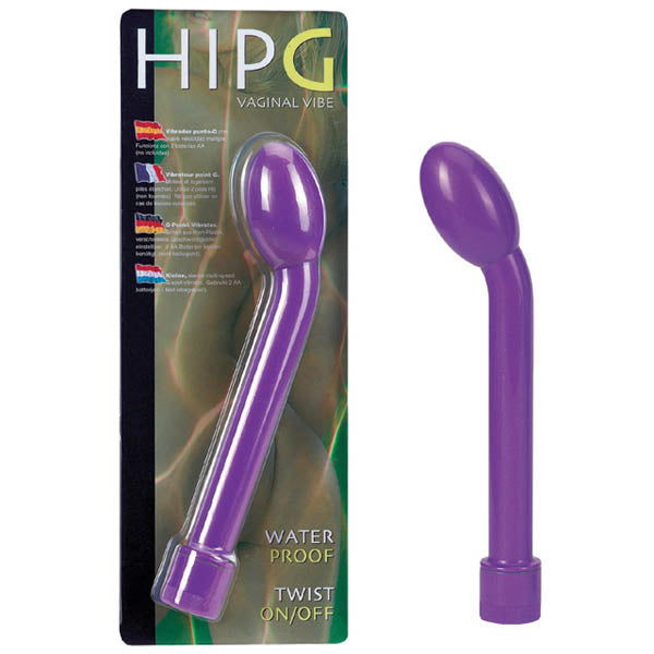 Hip G - Purple 21 cm (8.25) Vibrator-2K640-24-BCD