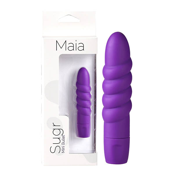 Maia Sugr - Purple 9 cm Silicone Bullet-322-L4