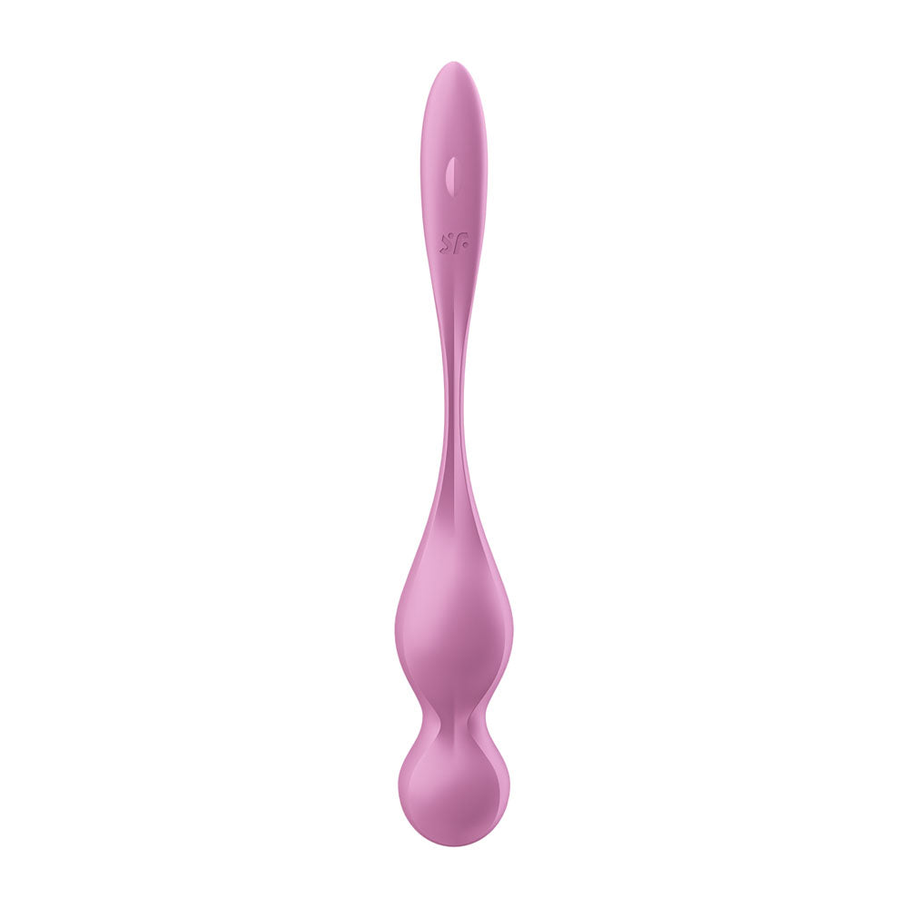 Satisfyer Love Birds 1 - Pink - Pink USB Rechargeable Pelvic Floor Trainer with App Control-4002927