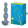 Satisfyer Lolli-Plug 2 - Gray Vibrating Anal Beads - 4003269