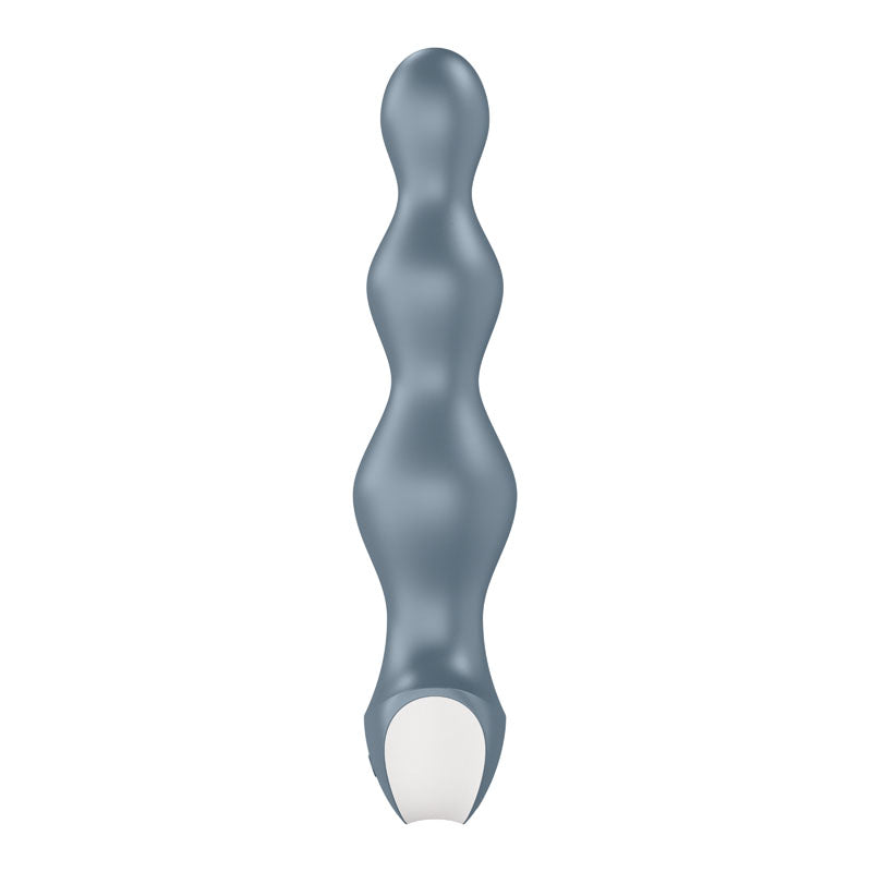 Satisfyer Lolli-Plug 2 - Gray Vibrating Anal Beads - 4003269