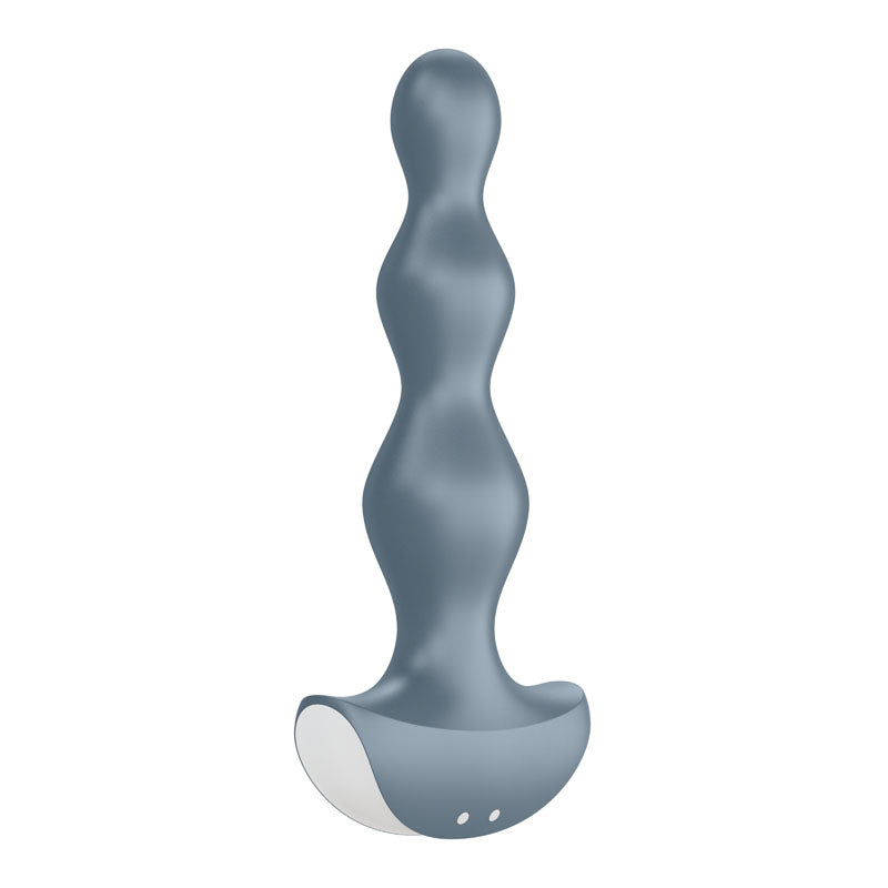 Satisfyer Lolli-Plug 2 - Gray Vibrating Anal Beads - 4003269