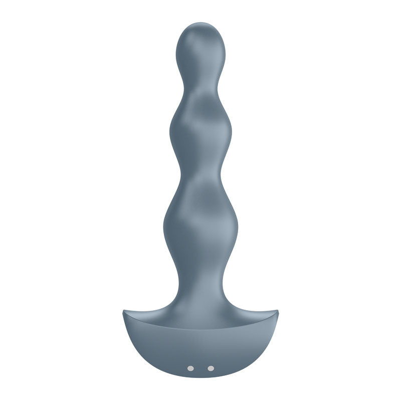 Satisfyer Lolli-Plug 2 - Gray Vibrating Anal Beads - 4003269