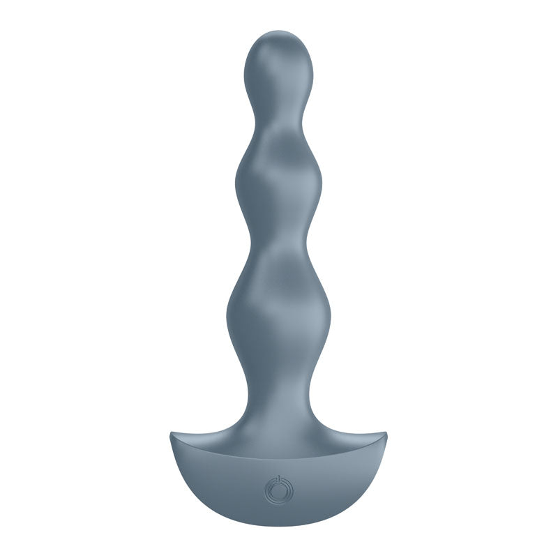 Satisfyer Lolli-Plug 2 - Gray Vibrating Anal Beads - 4003269