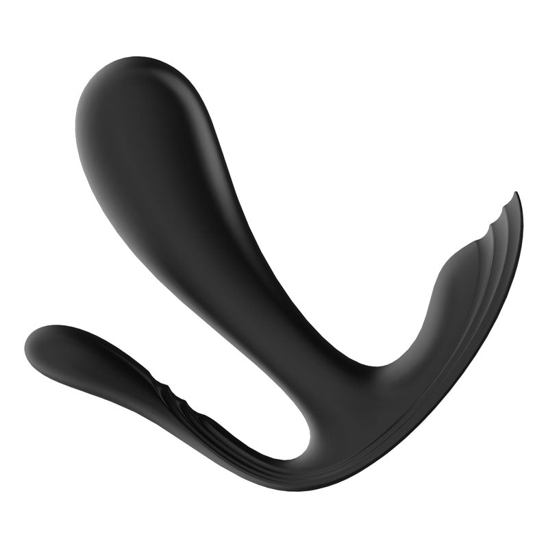 Satisfyer Top Secret + - Black Wearable Vibrator with App Control-4003405