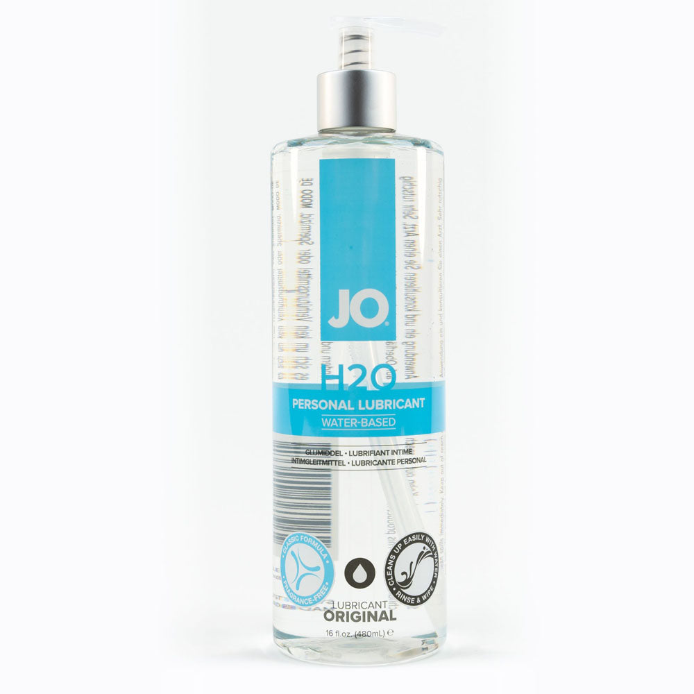 JO H2O Original Lube - 480 mL - Water Based Lubricant - 480 ml Bottle-40037