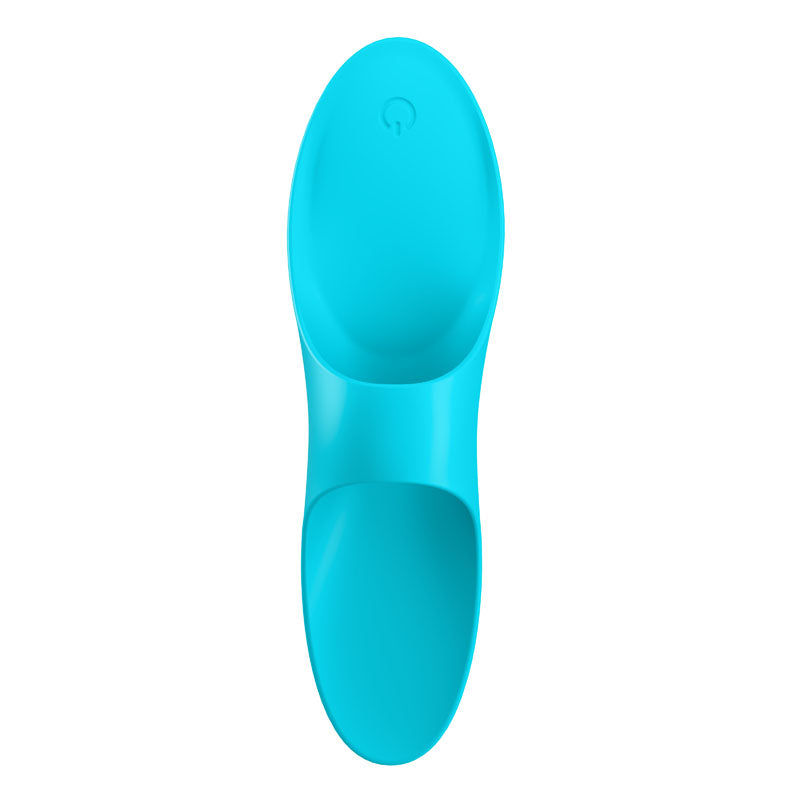 Satisfyer Teaser - Light Blue USB Rechargeable Finger Stimulator-4004075