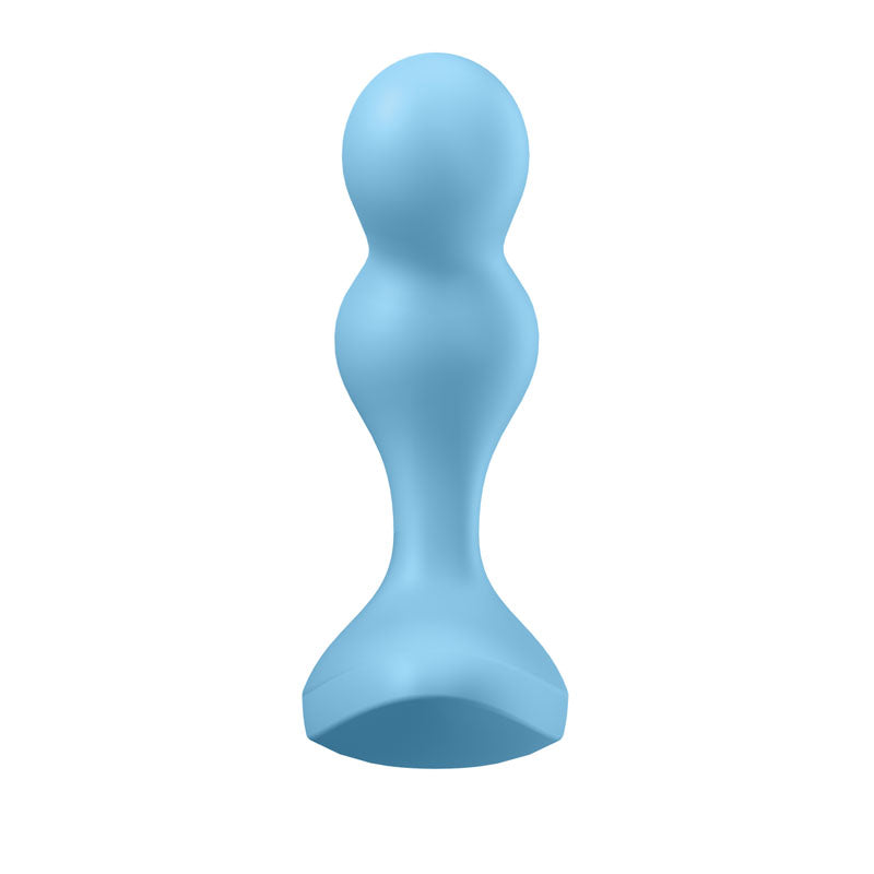 Satisfyer Deep Diver - Light Blue Vibrating Butt Plug with App Control-4006802