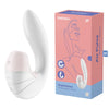 Satisfyer Supernova - White USB Rechargeable Vibrator with Air Pulsation-4009735