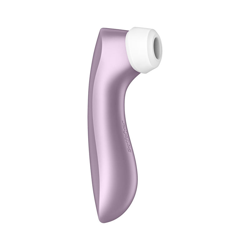 Satisfyer Pro 2+ Purple - Purple Touch-Free USB-Rechargeable Clitoral Stimulator with Vibration-4031330