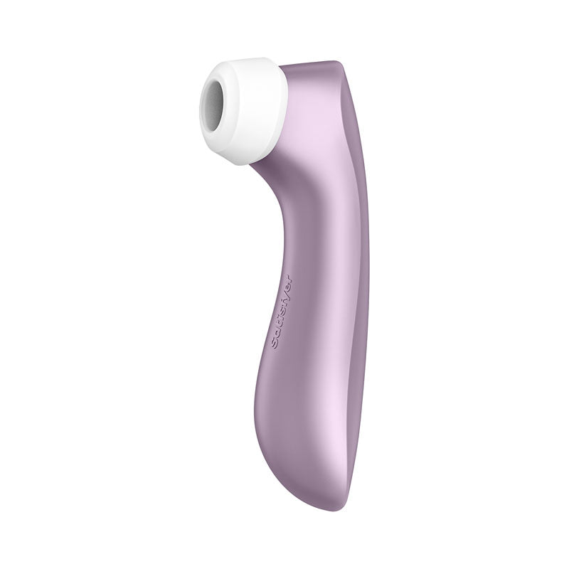 Satisfyer Pro 2+ Purple - Purple Touch-Free USB-Rechargeable Clitoral Stimulator with Vibration-4031330