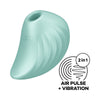 Satisfyer Pearl Diver - Mint - Mint USB Rechargeable Air Pulsation Stimulator-4037233