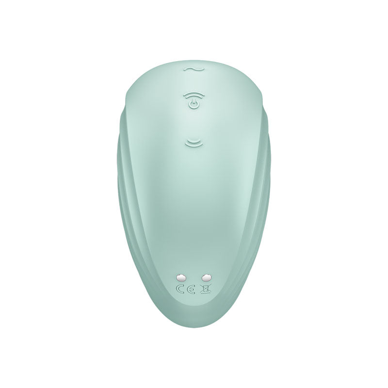 Satisfyer Pearl Diver - Mint - Mint USB Rechargeable Air Pulsation Stimulator-4037233